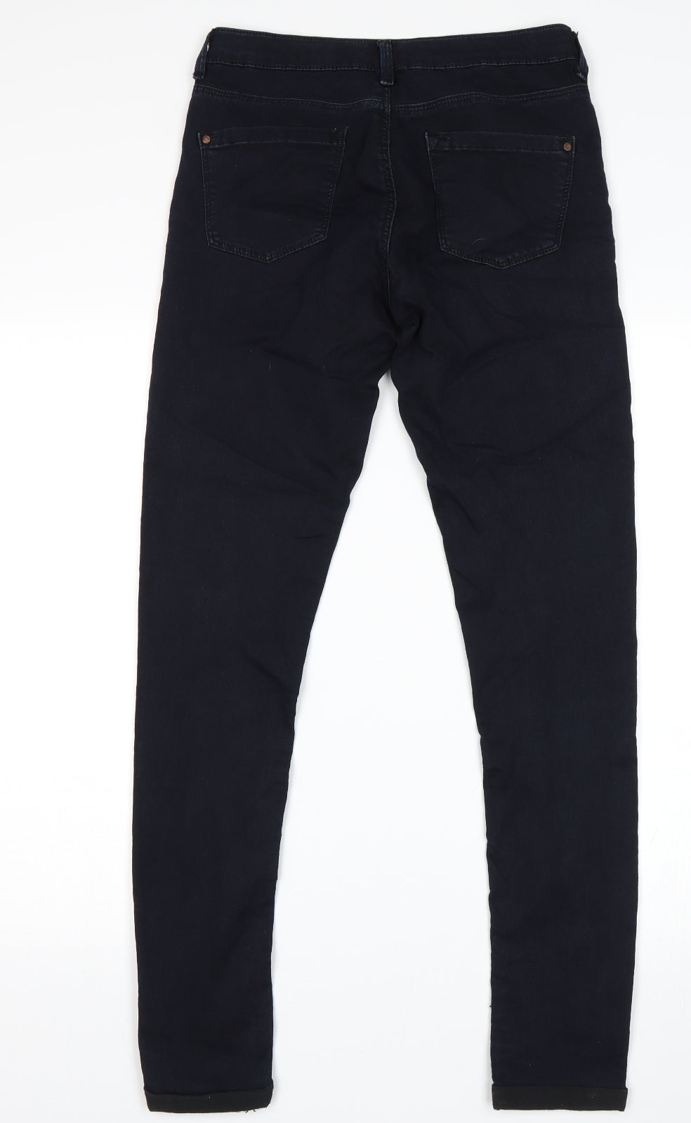 Topshop Womens Blue   Skinny Jeans Size 28 in L32 in