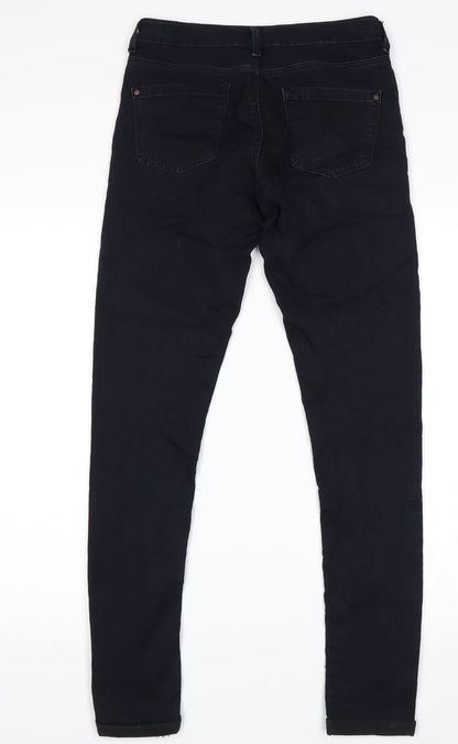 Topshop Womens Blue   Skinny Jeans Size 28 in L32 in