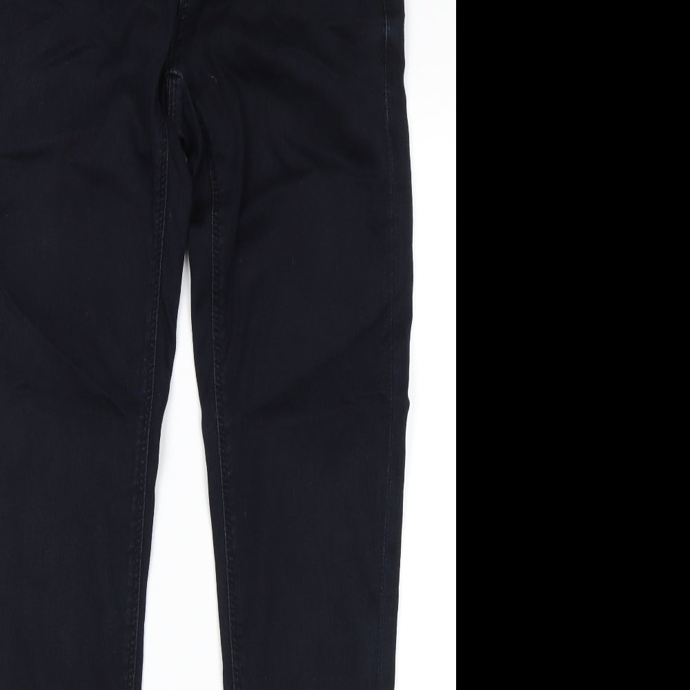 Topshop Womens Blue   Skinny Jeans Size 28 in L32 in