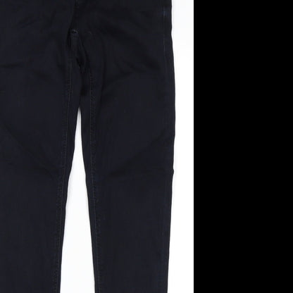Topshop Womens Blue   Skinny Jeans Size 28 in L32 in