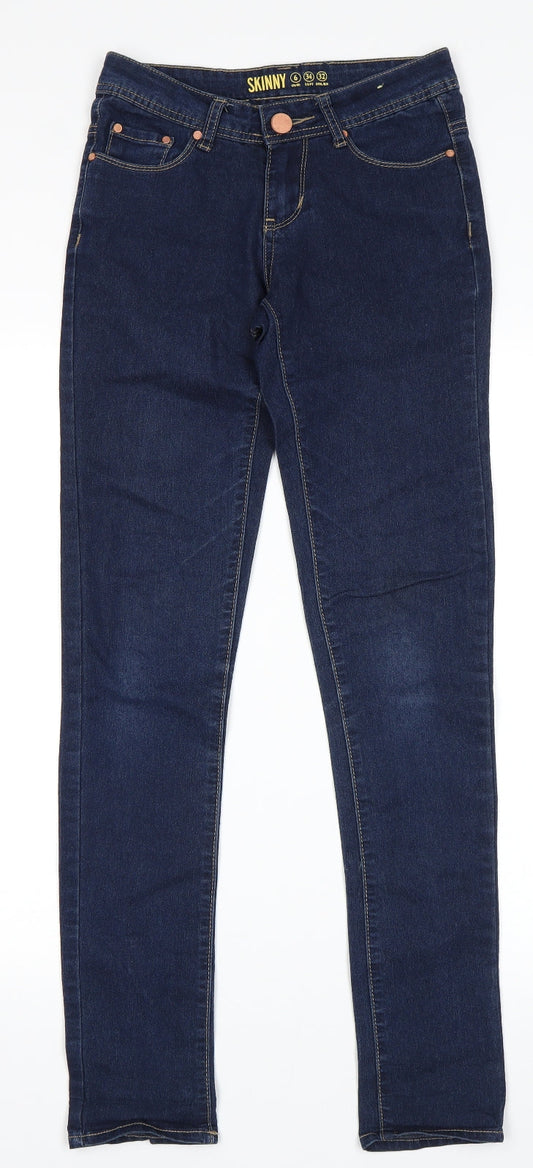 Denim Co Womens Blue   Skinny Jeans Size 6 L30 in
