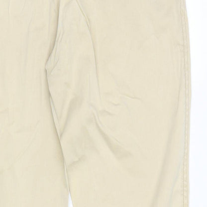 New Look Womens Beige   Boyfriend Jeans Size 14 L27 in