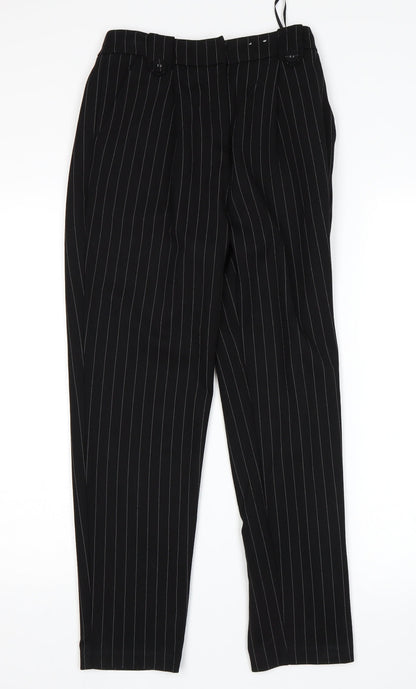 F&F Womens Black   Trousers  Size 6 L26 in