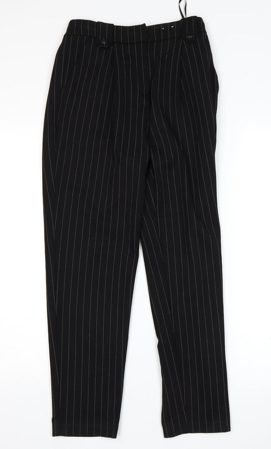 F&F Womens Black   Trousers  Size 6 L26 in