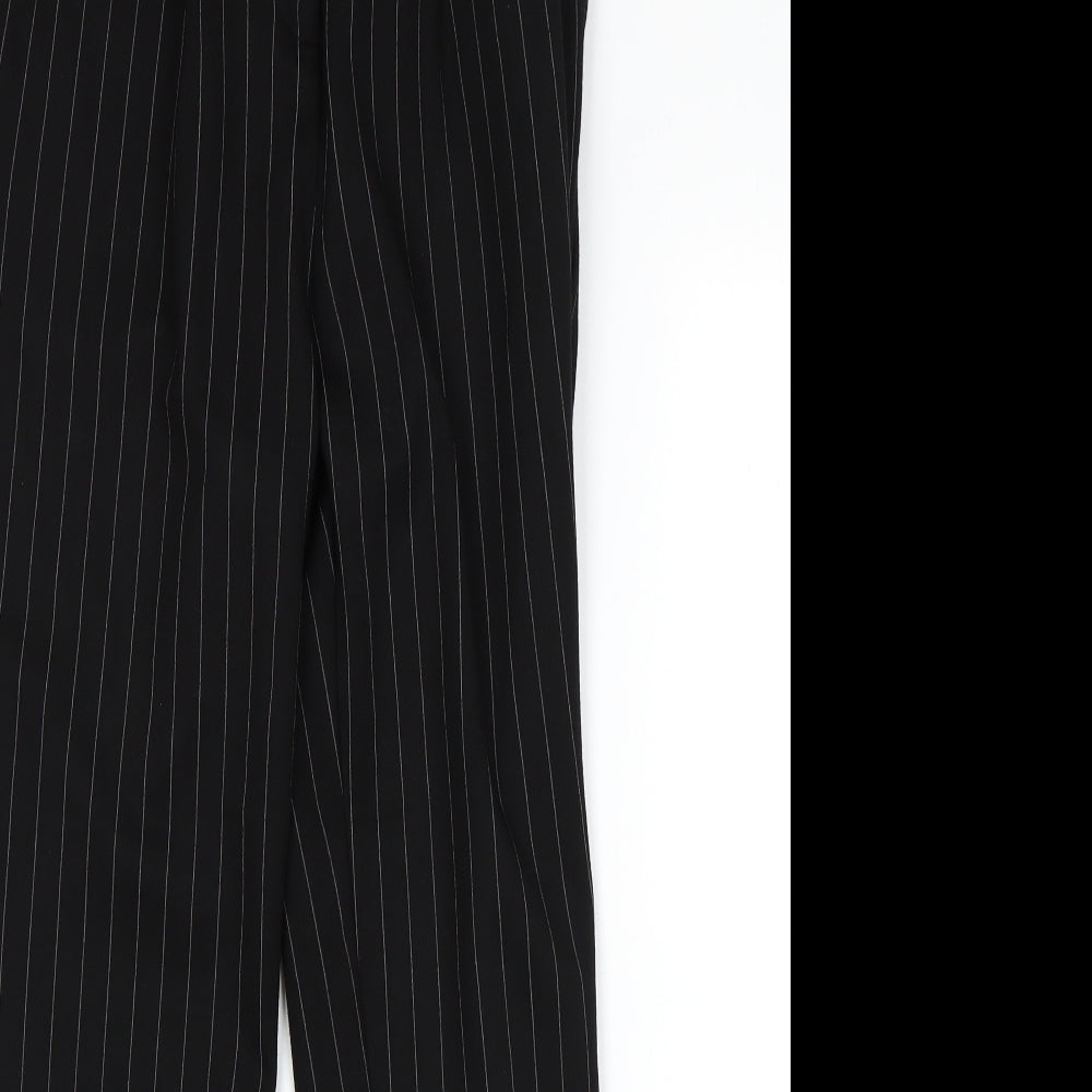 F&F Womens Black   Trousers  Size 6 L26 in