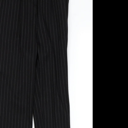 F&F Womens Black   Trousers  Size 6 L26 in