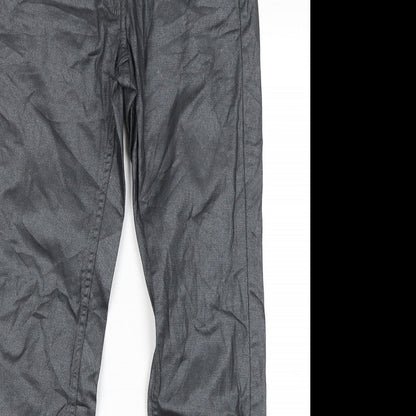 Pocopiano Girls Silver   Skinny Jeans Size 12-13 Years