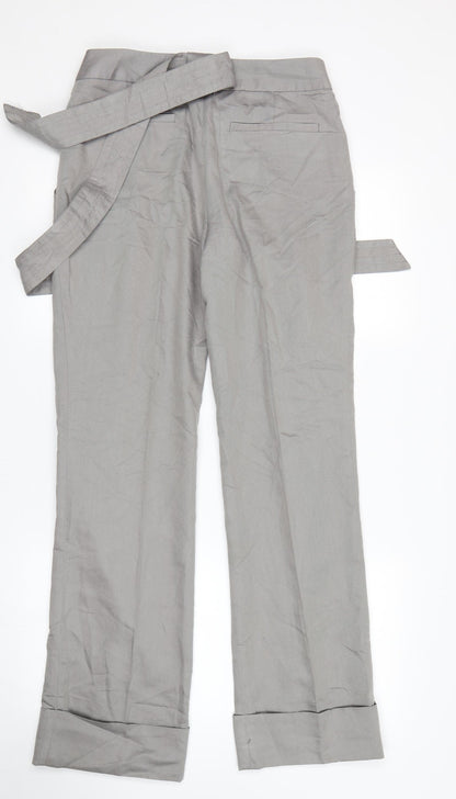 Top Secret Womens Grey   Trousers  Size 8 L30 in