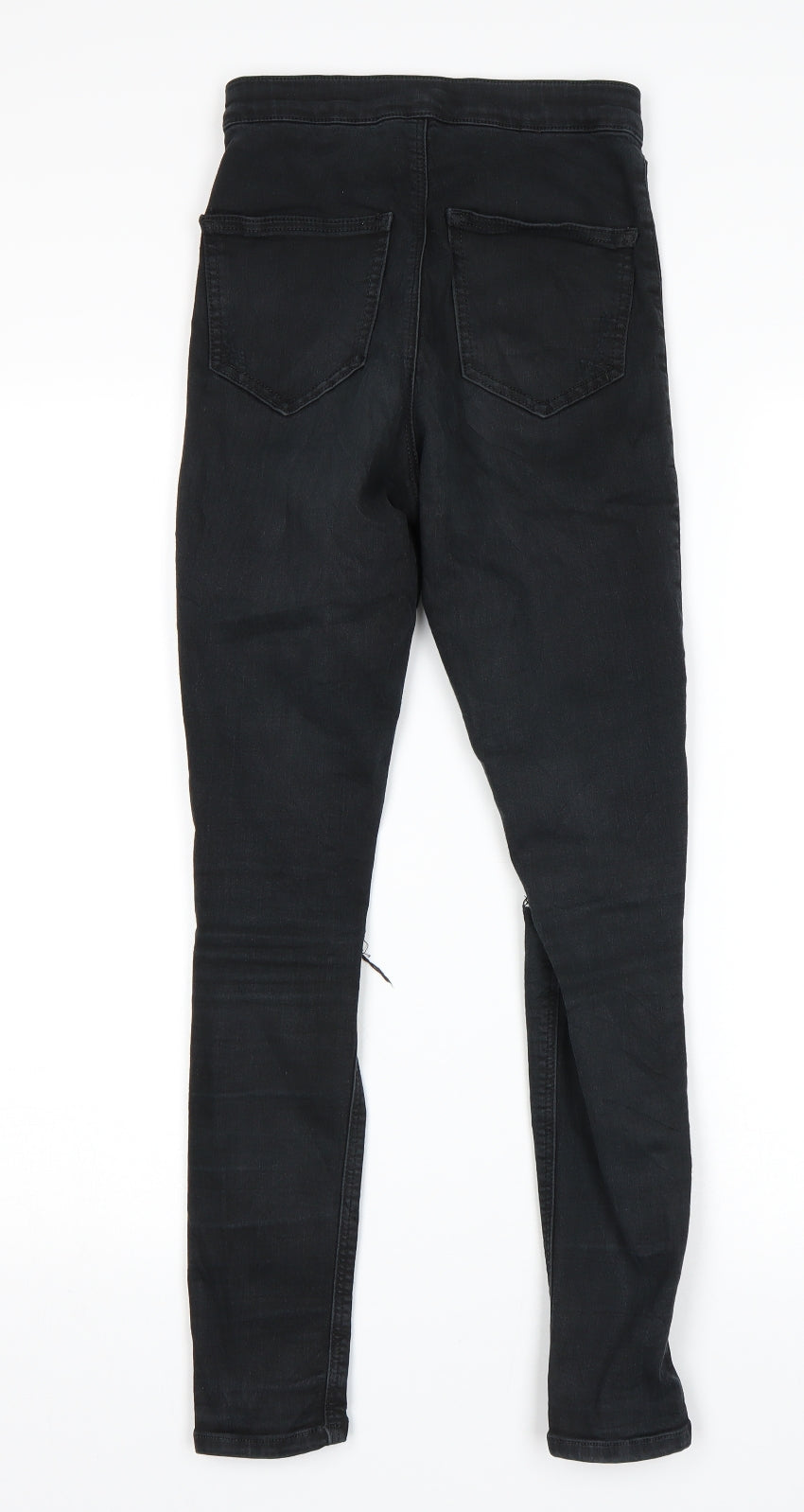 Topshop Womens Black   Skinny Jeans Size 26 in L30 in