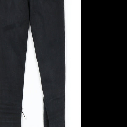 Topshop Womens Black   Skinny Jeans Size 26 in L30 in
