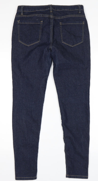 FOREVER 21 Womens Blue   Skinny Jeans Size 14 L29 in