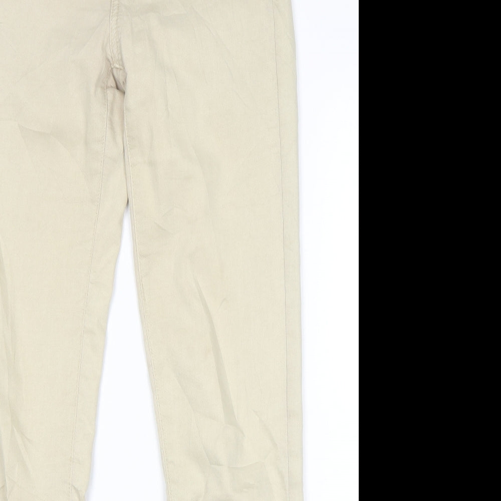 ORSAY Womens Beige   Straight Jeans Size 6 L29 in