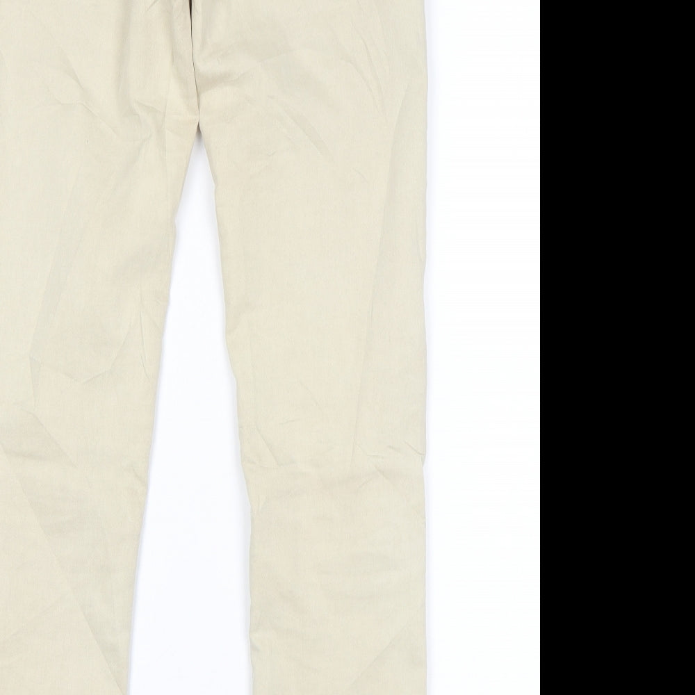 ORSAY Womens Beige   Straight Jeans Size 6 L29 in