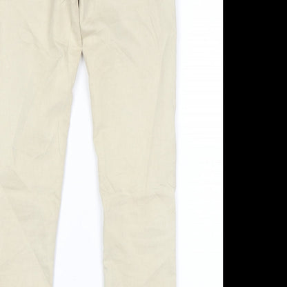 ORSAY Womens Beige   Straight Jeans Size 6 L29 in