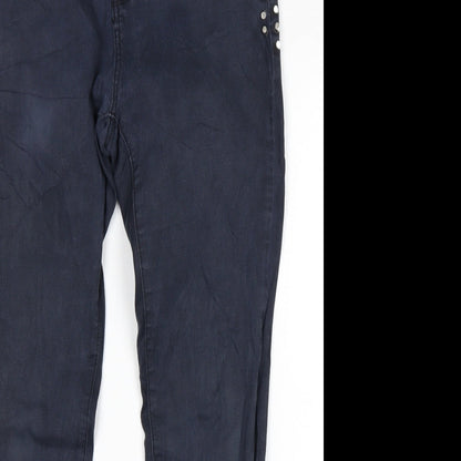 Sixte Womens Blue   Skinny Jeans Size XL L28 in
