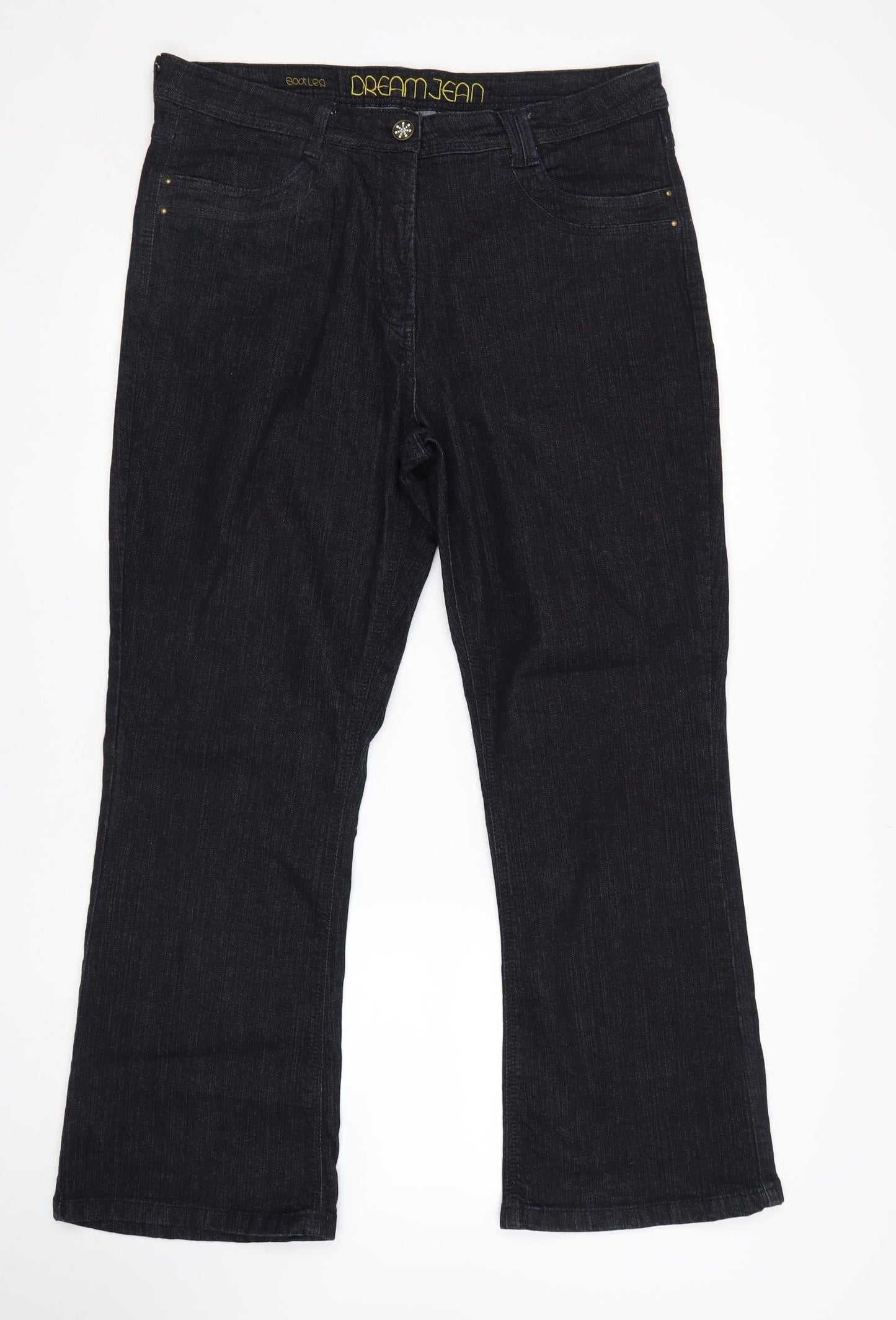 BHS Womens Blue   Bootcut Jeans Size 16 L28 in