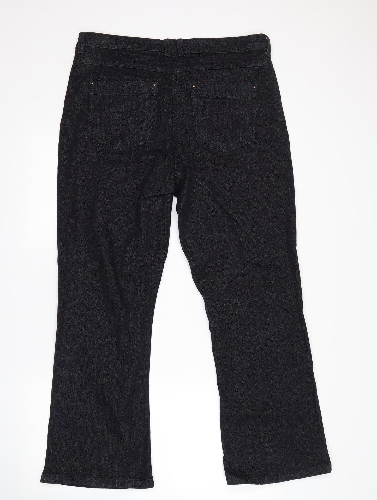 BHS Womens Blue   Bootcut Jeans Size 16 L28 in