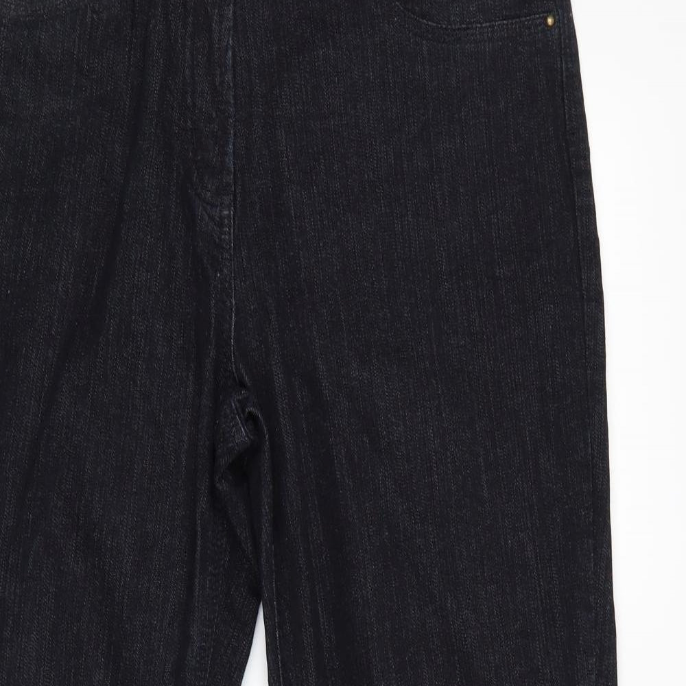 BHS Womens Blue   Bootcut Jeans Size 16 L28 in