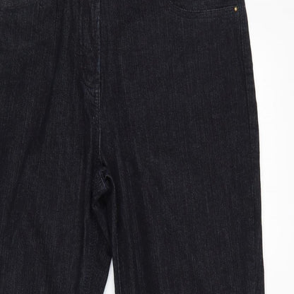 BHS Womens Blue   Bootcut Jeans Size 16 L28 in