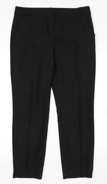 Hallhubner Womens Black   Trousers  Size 10 L26 in