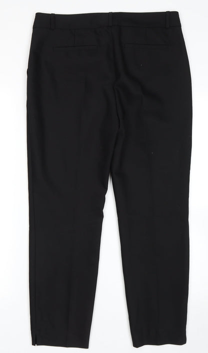 Hallhubner Womens Black   Trousers  Size 10 L26 in