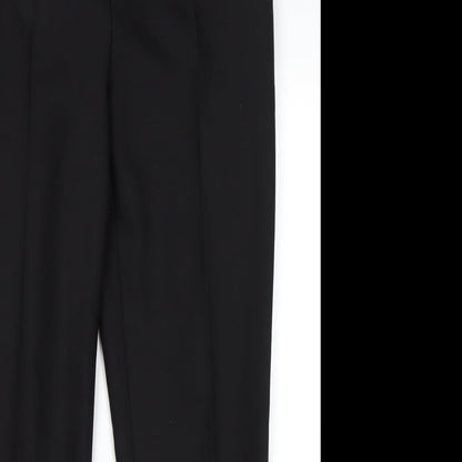 Hallhubner Womens Black   Trousers  Size 10 L26 in