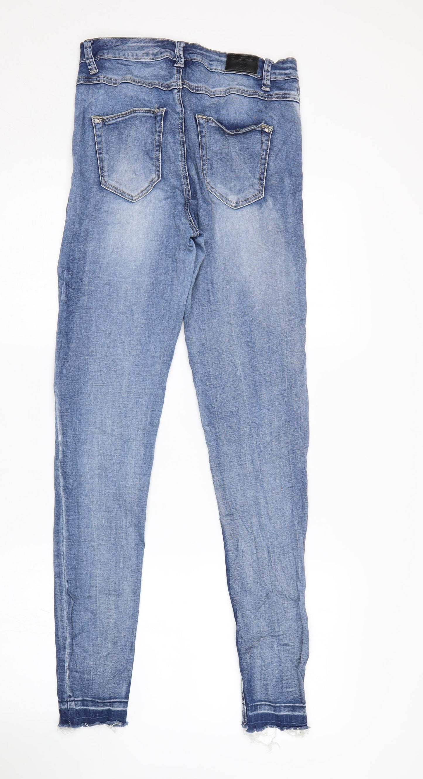 L&D Womens Blue   Skinny Jeans Size 10 L30 in