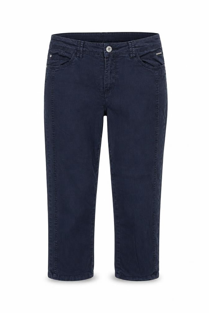 Womens UK Size 10 Canda Regular Fit Cropped Blue Jeans