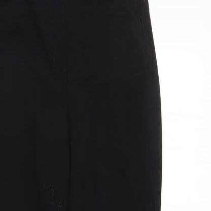 Womens UK Size 12 MARISOTA Regular Fit  Black Trousers