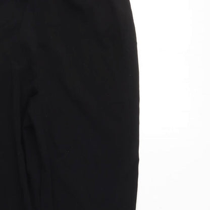 Womens UK Size 12 MARISOTA Regular Fit  Black Trousers