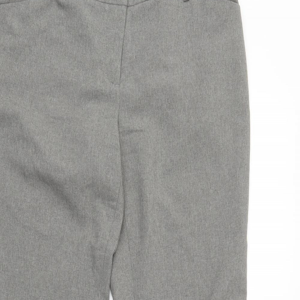 Laura Scott Womens Grey   Trousers  Size 14 L30 in