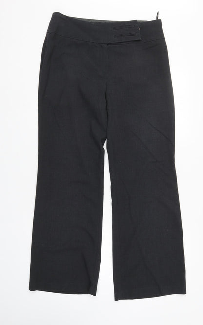 Womens UK Size 12 Marks and Spencer Regular Fit  Grey Trousers
