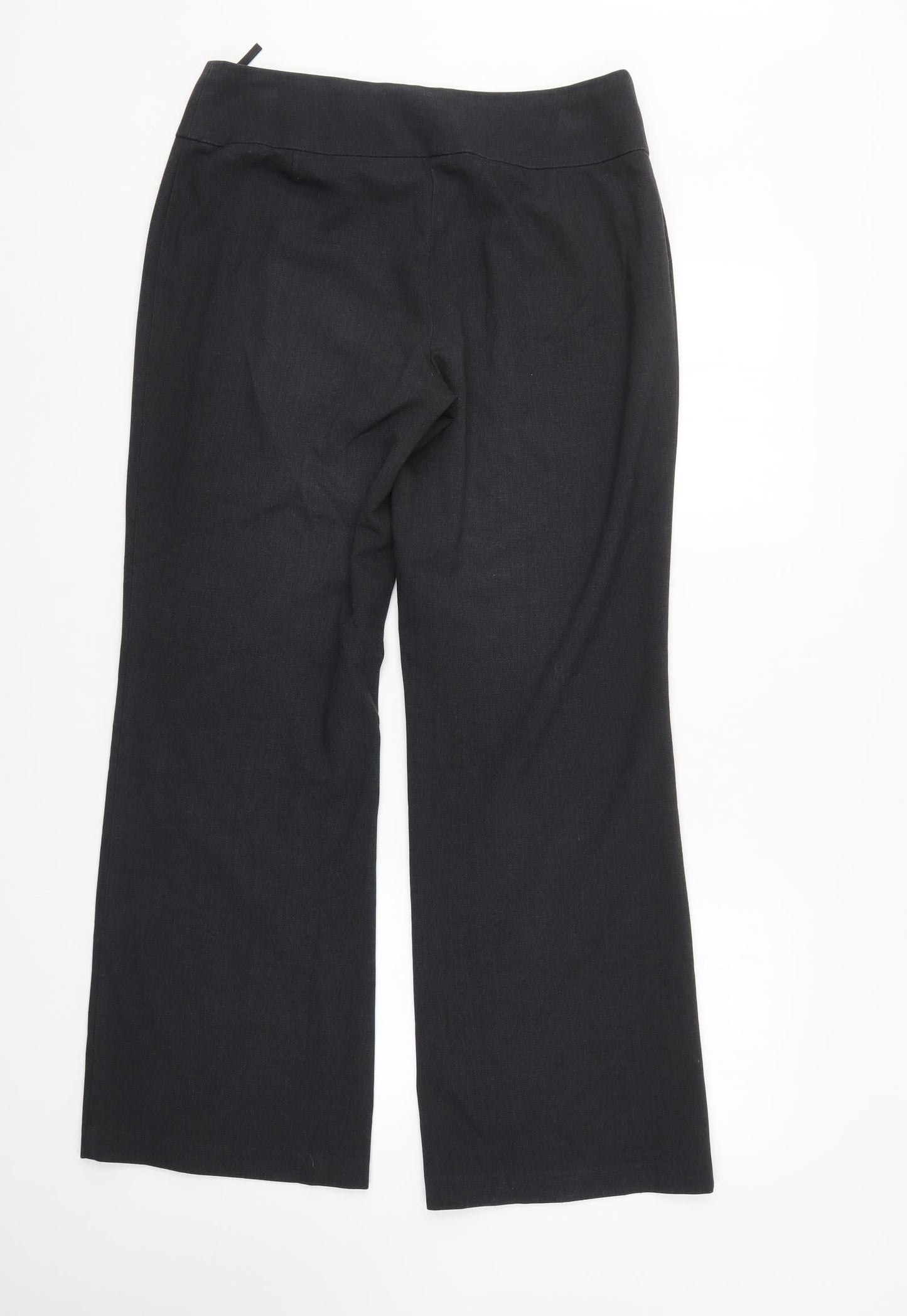 Womens UK Size 12 Marks and Spencer Regular Fit  Grey Trousers