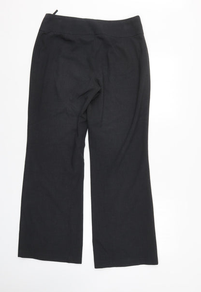 Womens UK Size 12 Marks and Spencer Regular Fit  Grey Trousers