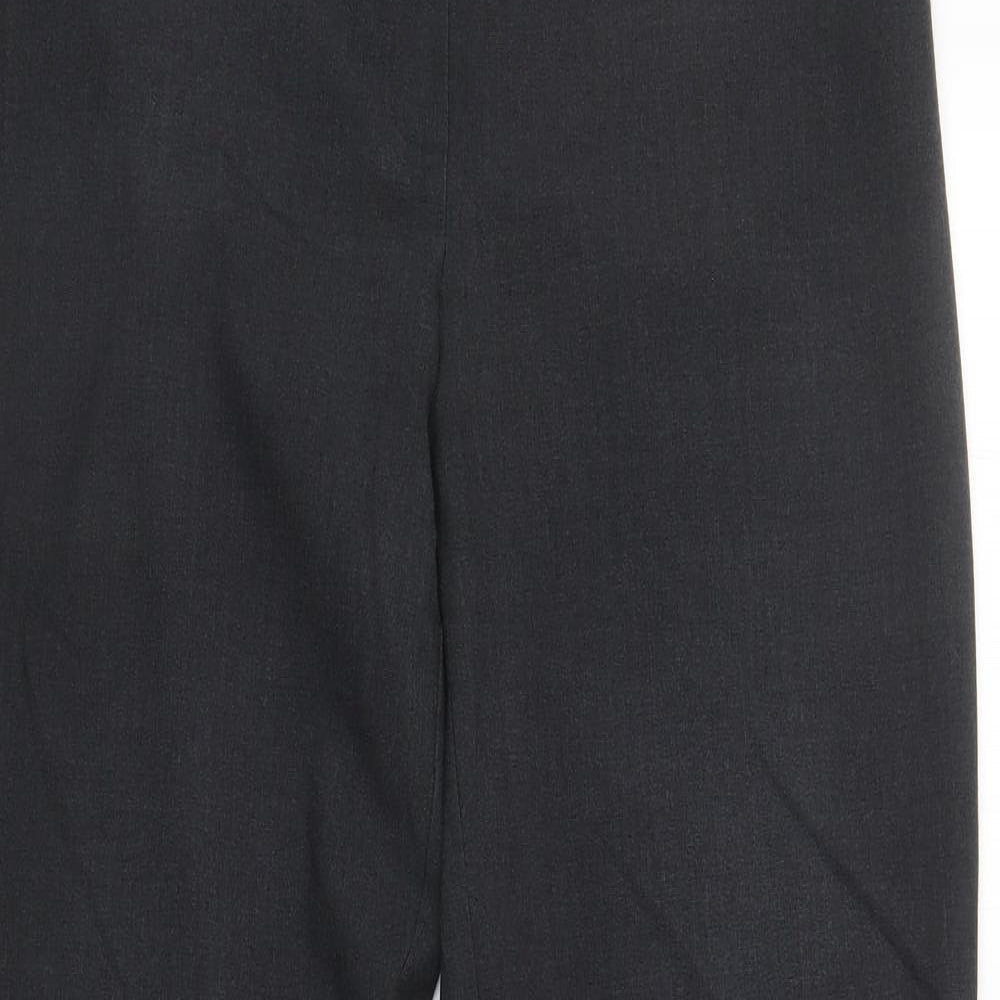 Womens UK Size 12 Marks and Spencer Regular Fit  Grey Trousers
