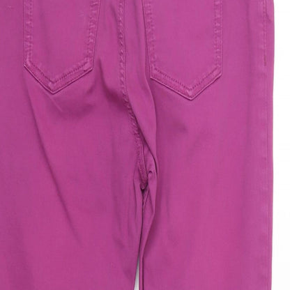 M&S Womens Purple  Denim Skinny Jeans Size 10 L21 in