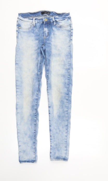 Womens UK Size 8 TALLY WEiJL Regular Fit Tapered Blue Jeans