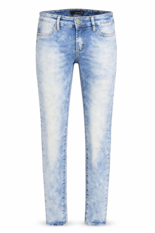 Womens UK Size 8 TALLY WEiJL Regular Fit Tapered Blue Jeans
