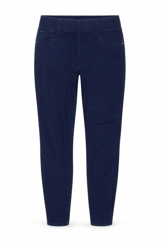 Front view of /Denim women’s blue denim jegging jeans, size UK 10, 31-inch leg