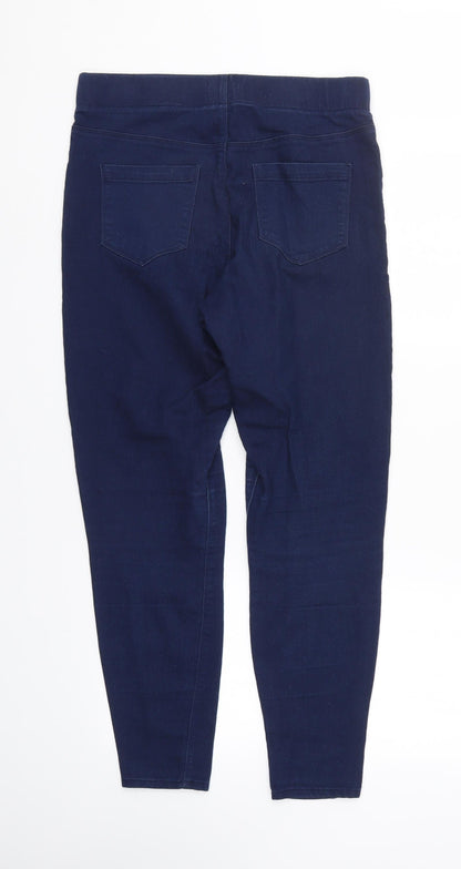 /Denim Womens Blue  Denim Jegging Jeans Size 10 L31 in