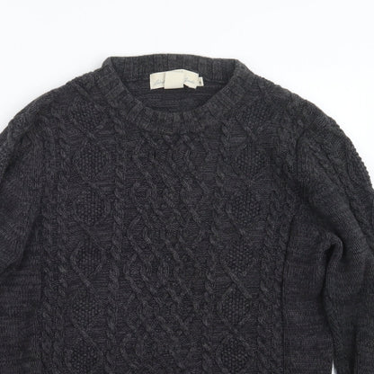 Womens UK Size S H&M Grey Pullover Jumper