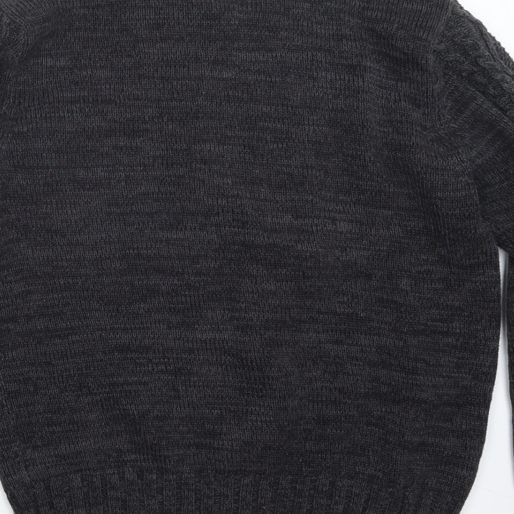 Womens UK Size S H&M Grey Pullover Jumper
