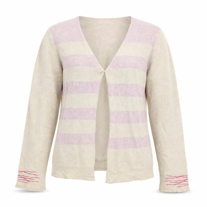 Womens UK Size S Autograph Beige Cardigan Jumper