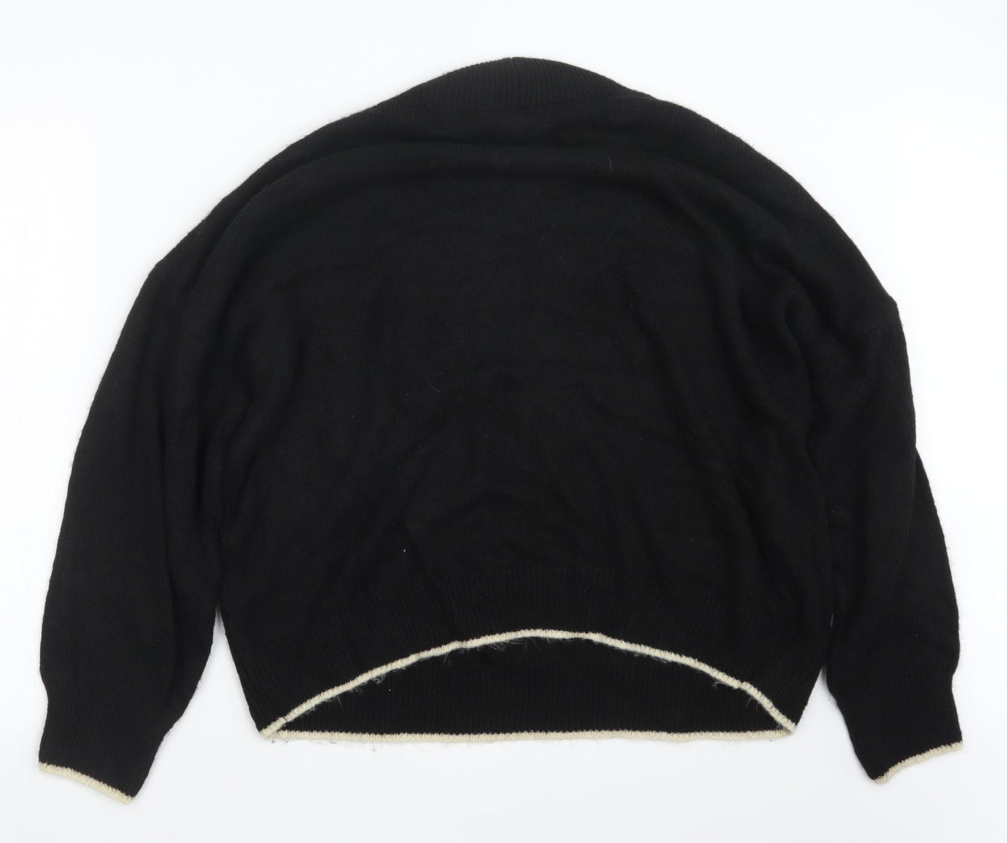 Womens UK Size XL NEXT Black Pullover Jumper