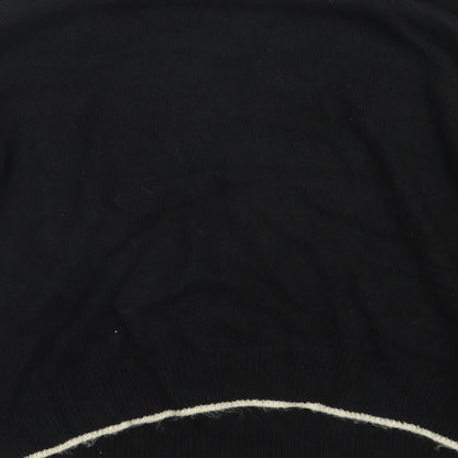 Womens UK Size XL NEXT Black Pullover Jumper