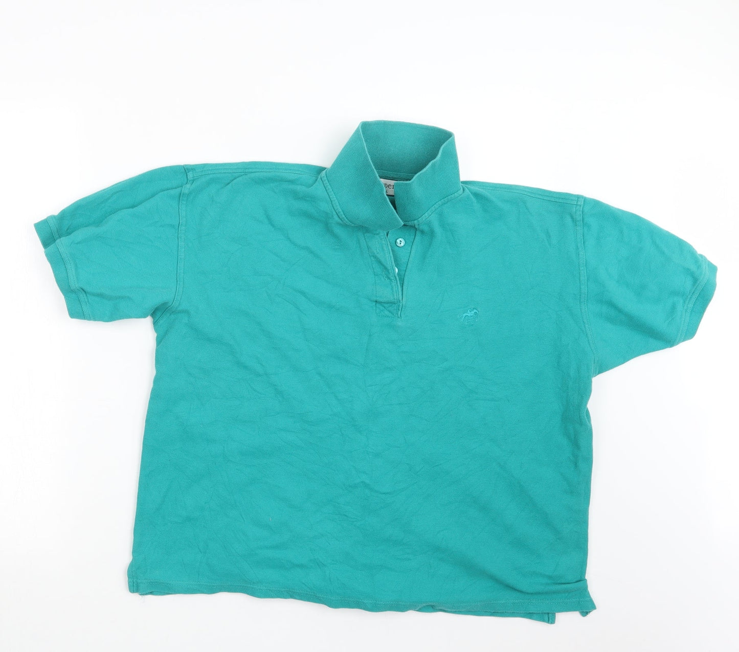Jumper Mens Green    Polo Size L