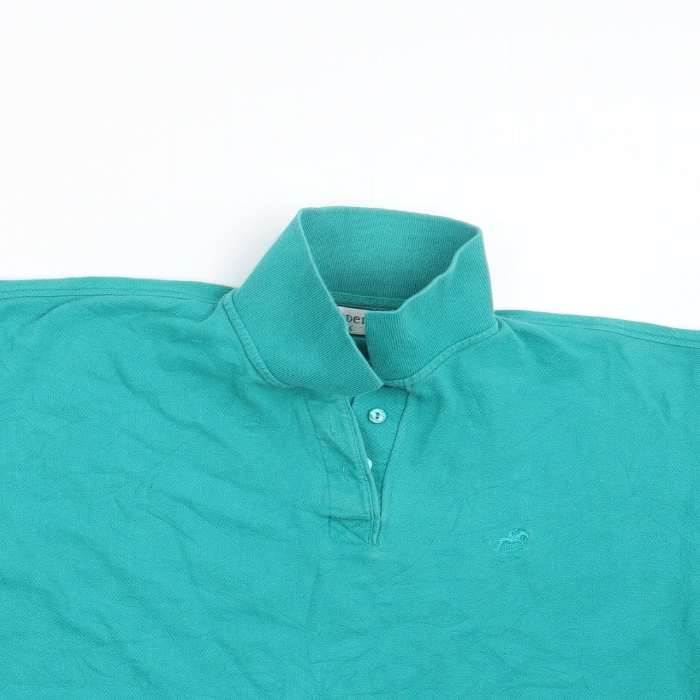 Jumper Mens Green    Polo Size L