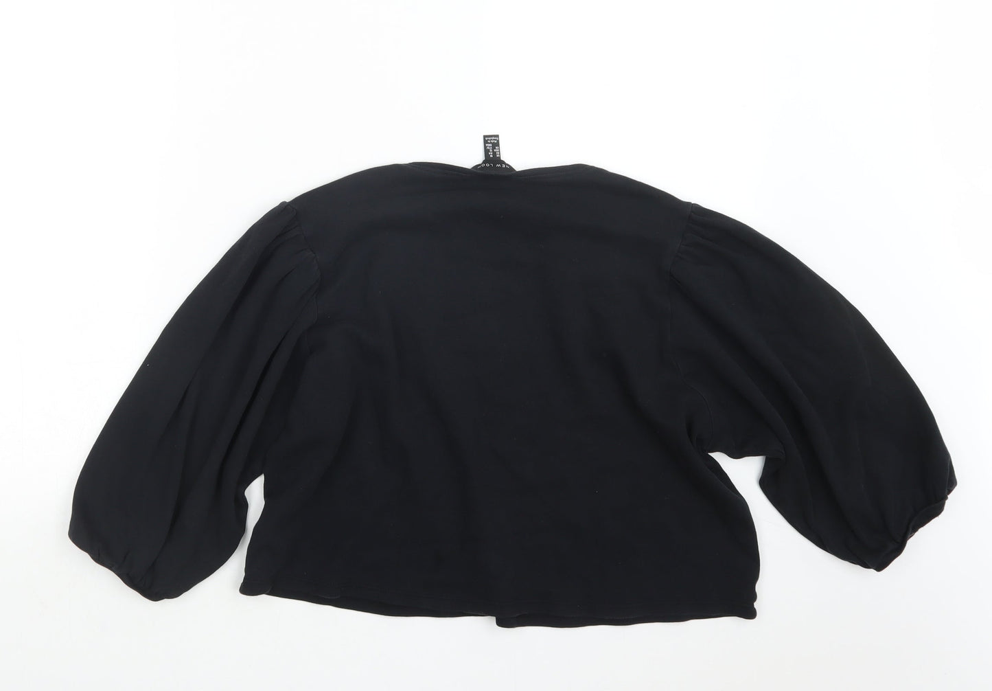 Womens UK Size 16 New Look Black Pullover Jumper