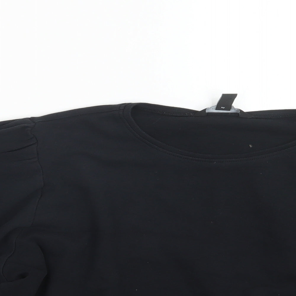 Womens UK Size 16 New Look Black Pullover Jumper