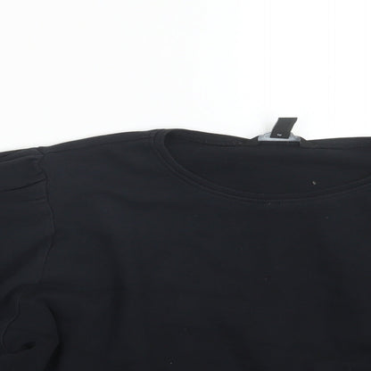 Womens UK Size 16 New Look Black Pullover Jumper